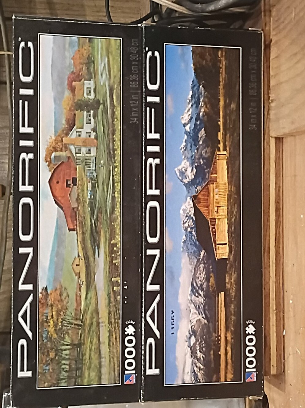 Panorific Puzzles 2-Pack Rustic Barn & Farm Panoramic Bundle